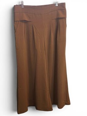Lg Like Love Wide Leg Brown Pants